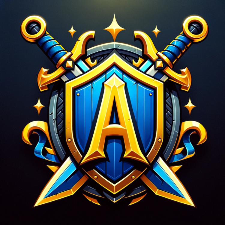 DALLE2023-12-3114_48.05-Ahigh-resolutiongameserverlogofeaturingashieldwithayellowtrimandablueinterior.OntheshieldalargeboldletterAinyellow.Behin.thumb.png.f61d3dd418916f79d02087c234749915.png
