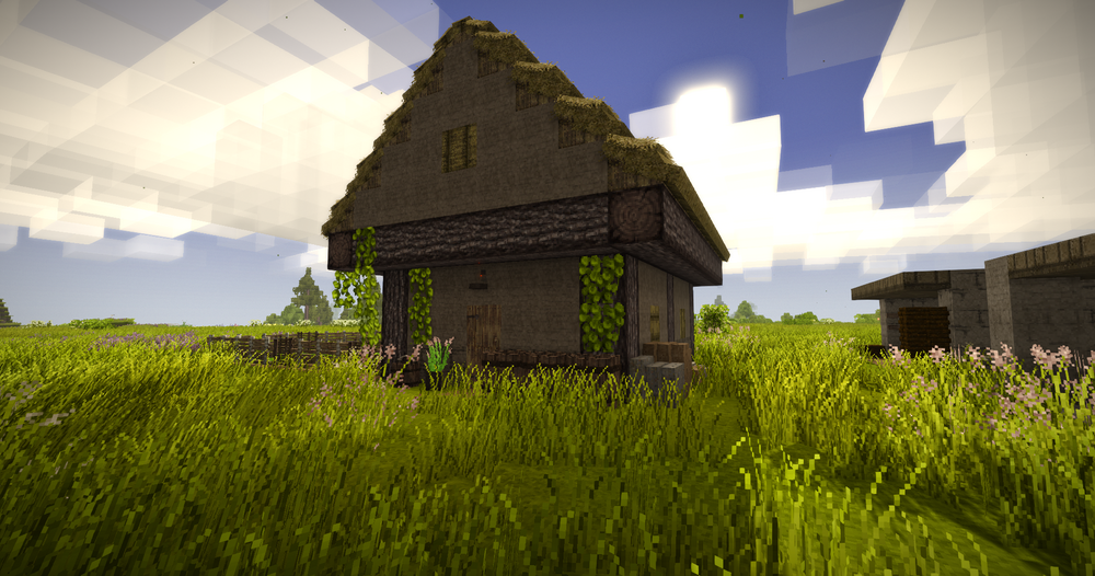 Front side of the house